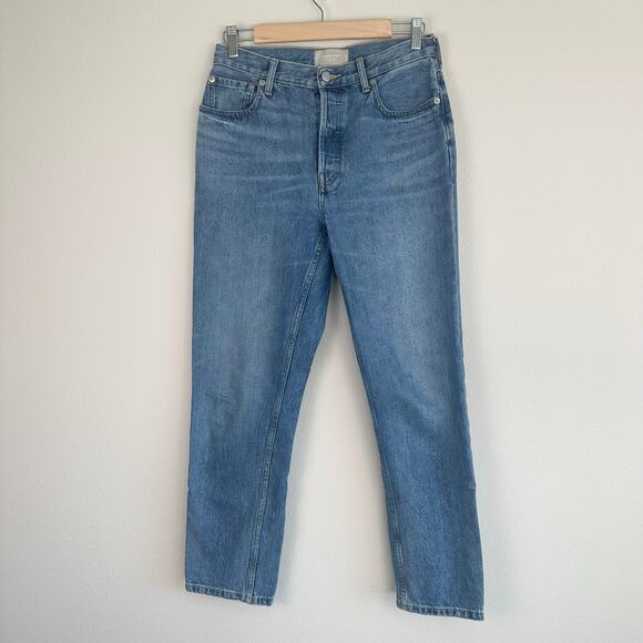 Everlane The '90s Cheeky Jean Vintage Mid Blue Size 27 Regular EUC - Picture 8 of 13